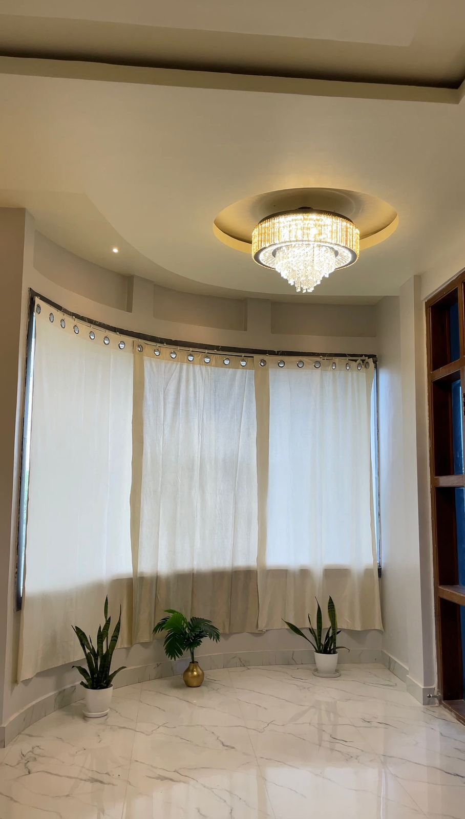 Vintage 1BHK interior at Palm 715 Jorhat